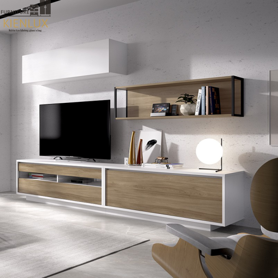 Mẫu Kệ Tivi Phòng Khách Gỗ Công Nghiệp-KTVKL010