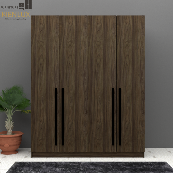 Tủ Quần Áo Gia Đình 4 Cửa Hiện Đại TAKL- 026