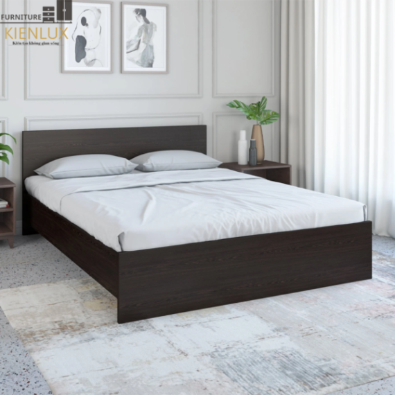 Giường Gỗ Hiện Đại Dành Cho Gia Đình-GNKL011