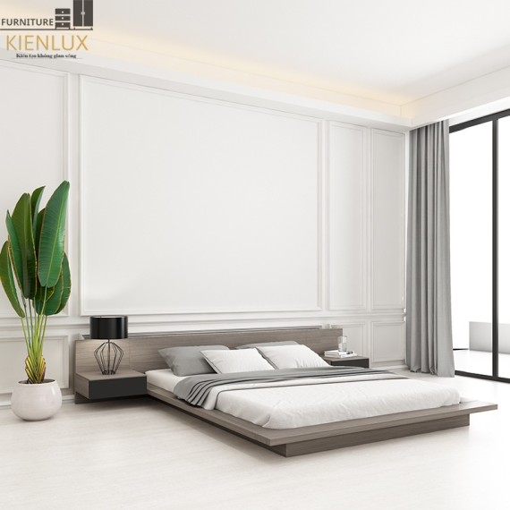 Giường Ngủ Đẹp Gia Đình Hiện Đại GNKL-027