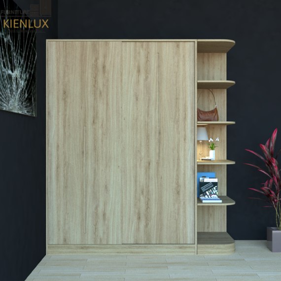 Tủ Quần Áo Cửa Lùa Thiết Kế Hiện Đại TAKL-028