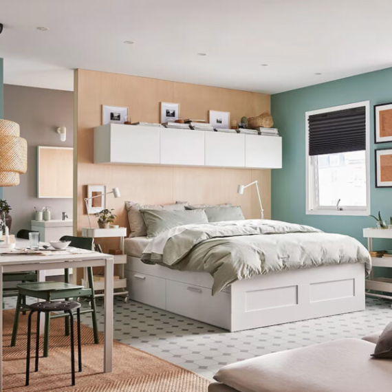 Giường Ngủ Cao Cấp Chất Lượng Phong Cách Hiện Đại -Kienlux065