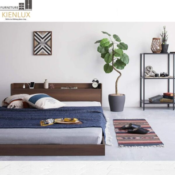Giường Ngủ Thiết Kế Kiểu Hàn Quốc GNKL-019