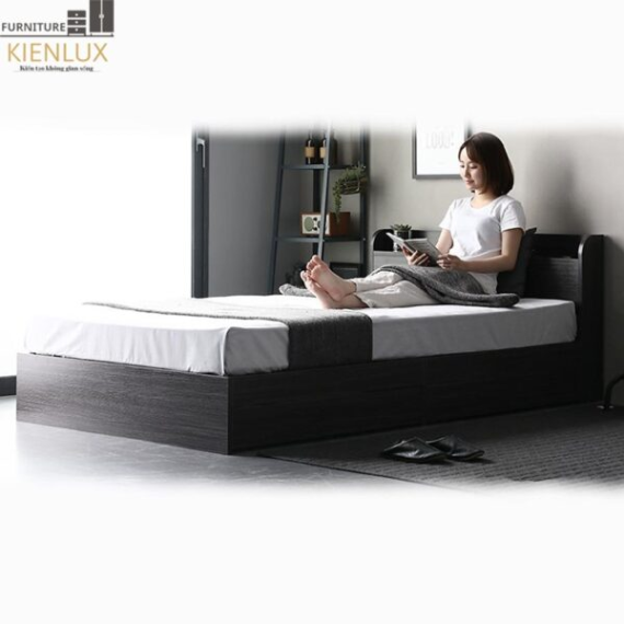 Giường Ngủ Đẹp Hiện Đại Bằng Gỗ Sang Trọng GNKL-016