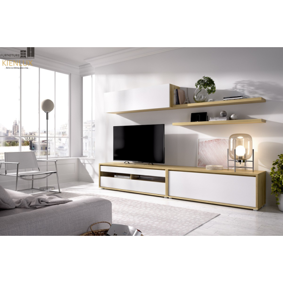Mẫu Kệ Tivi Phòng Khách Gỗ Công Nghiệp-KTVKL005