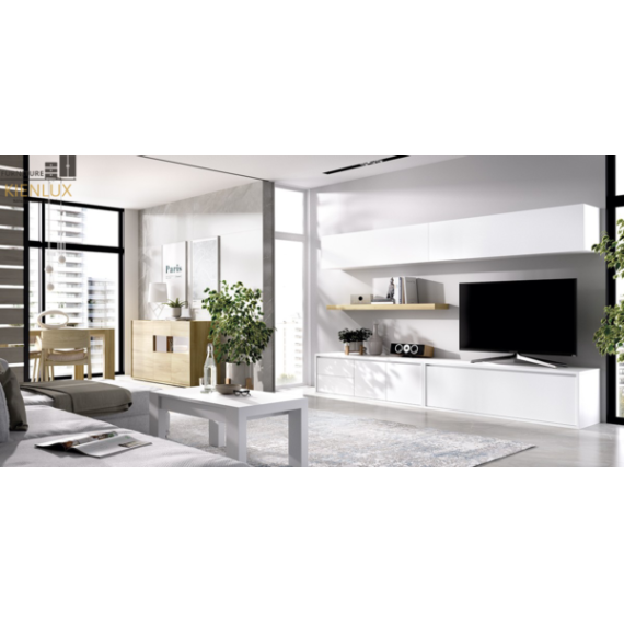 Mẫu Kệ Tivi Phòng Khách Gỗ Công Nghiệp-KTVKL009