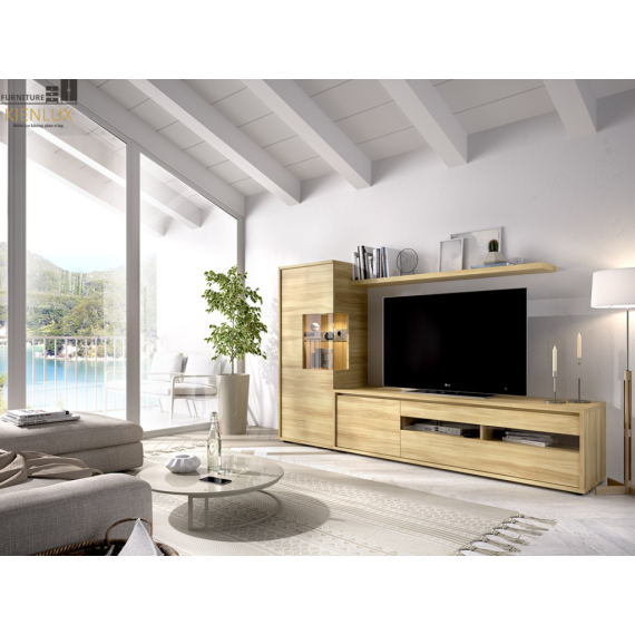 Mẫu Kệ Tivi Phòng Khách Gỗ Công Nghiệp-KTVKL004