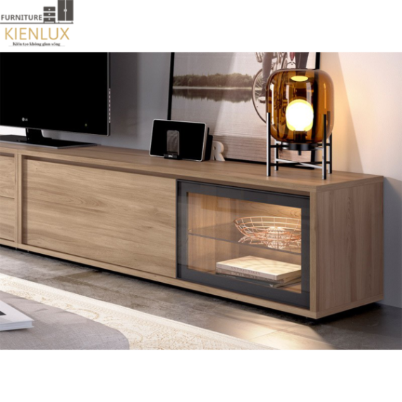 Mẫu Kệ Tivi Phòng Khách Gỗ Công Nghiệp-KTVKL011