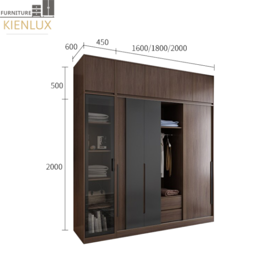 Tủ Quần Áo Gia Đình – TAKL02