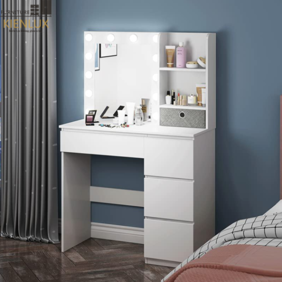 Bàn Trang Điểm Đẹp Hiện Đại Giá Rẻ Gỗ Công Nghiệp-BPKL003