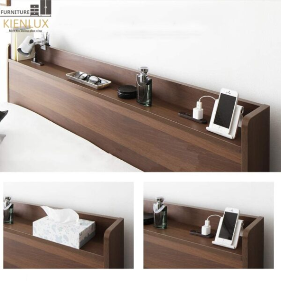 Giường Ngủ Thiết Kế Kiểu Hàn Quốc GNKL-019