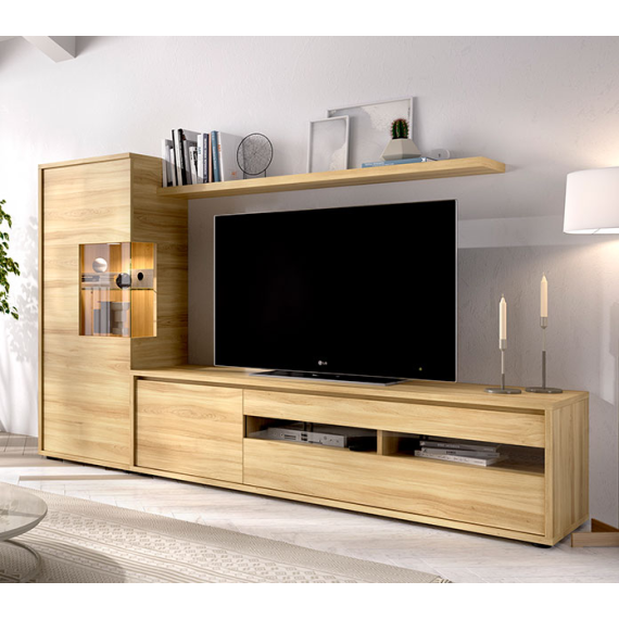 Mẫu Kệ Tivi Phòng Khách Gỗ Công Nghiệp-KTVKL004