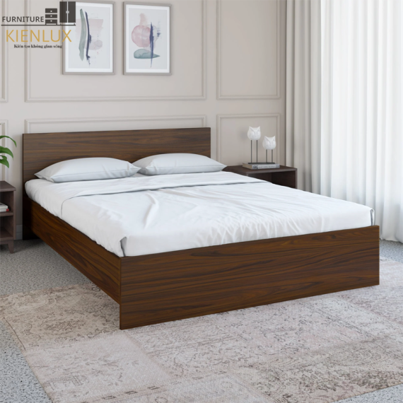 Giường Gỗ Hiện Đại Dành Cho Gia Đình-GNKL010
