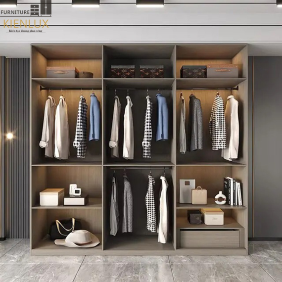 Tủ Quần Áo Cánh Kính Sang Trọng -KL001