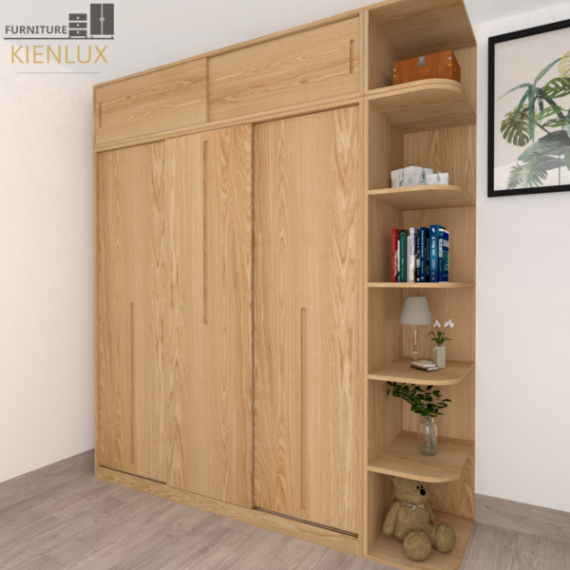 Tủ Quần Áo Gỗ – TAKL13
