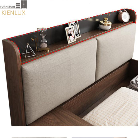 Giường Ngủ Gỗ Công Nghiệp GNKL-002