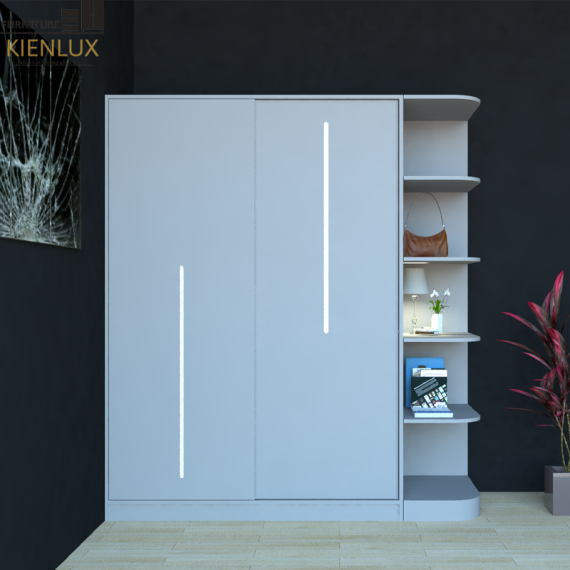 Tủ Quần Áo Cửa Lùa Thiết Kế Hiện Đại TAKL-030