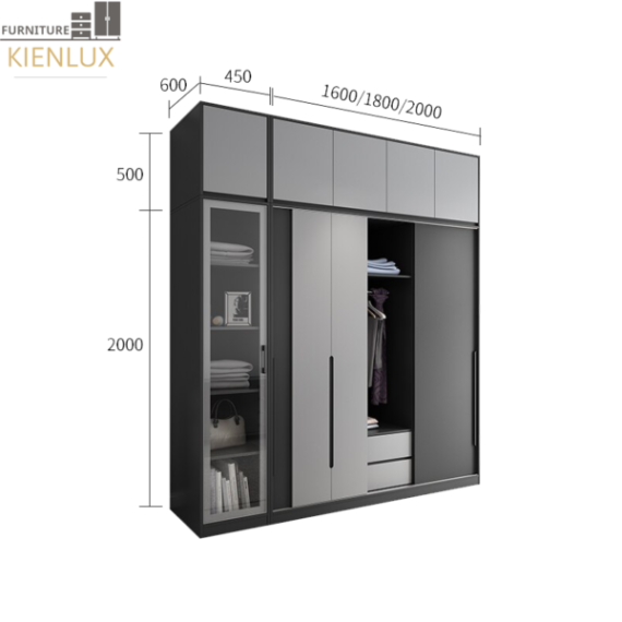 Tủ Quần Áo Gia Đình-TAKL05