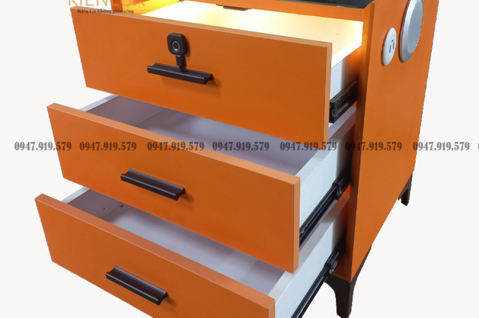 Tap Đầu Giường Thông Minh 3 Ngăn Kéo KienLux-004