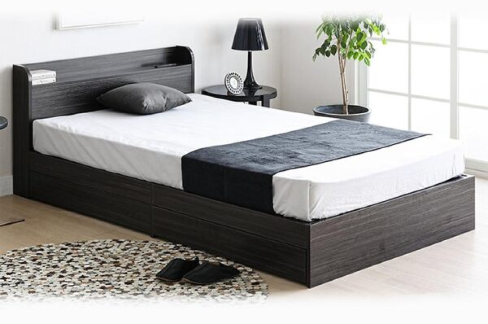 Giường Ngủ Đẹp Hiện Đại Bằng Gỗ Sang Trọng GNKL-016