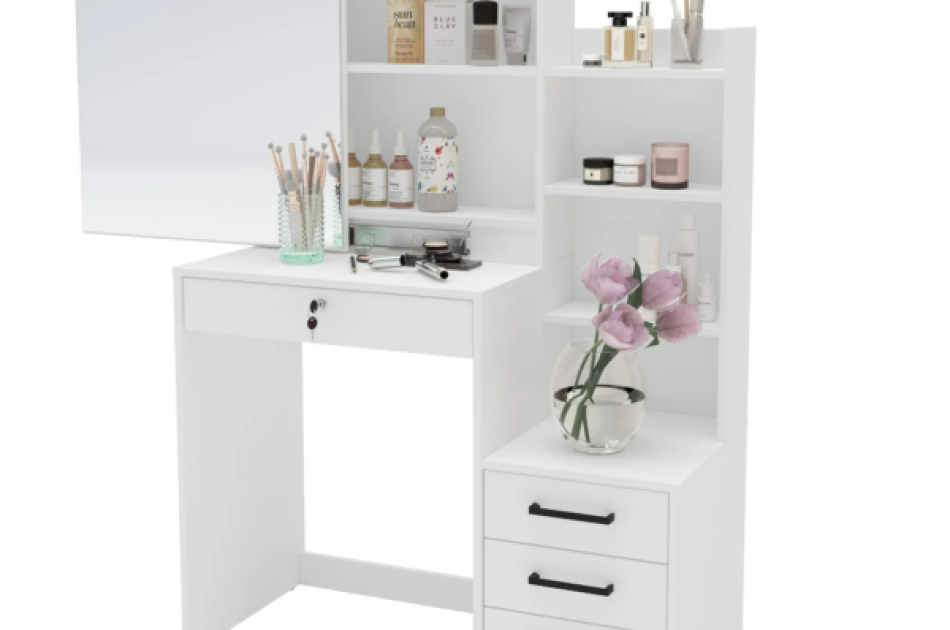 Bàn trang điểm gỗ MDF-BPKL006