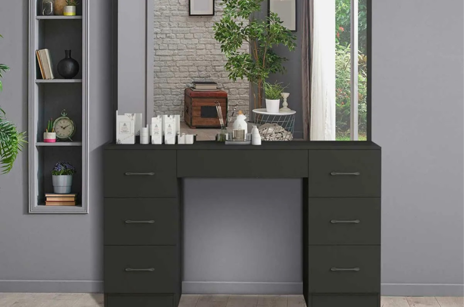 Bàn Trang Điểm Hiện Đại Gỗ Công Nghiệp-BPKL001