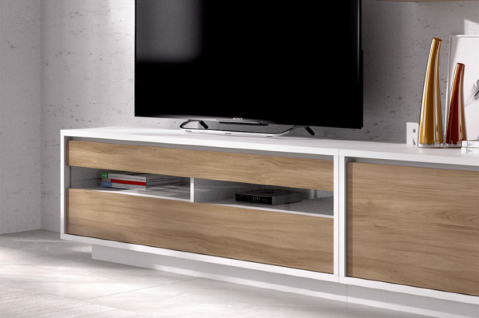 Mẫu Kệ Tivi Phòng Khách Gỗ Công Nghiệp-KTVKL010