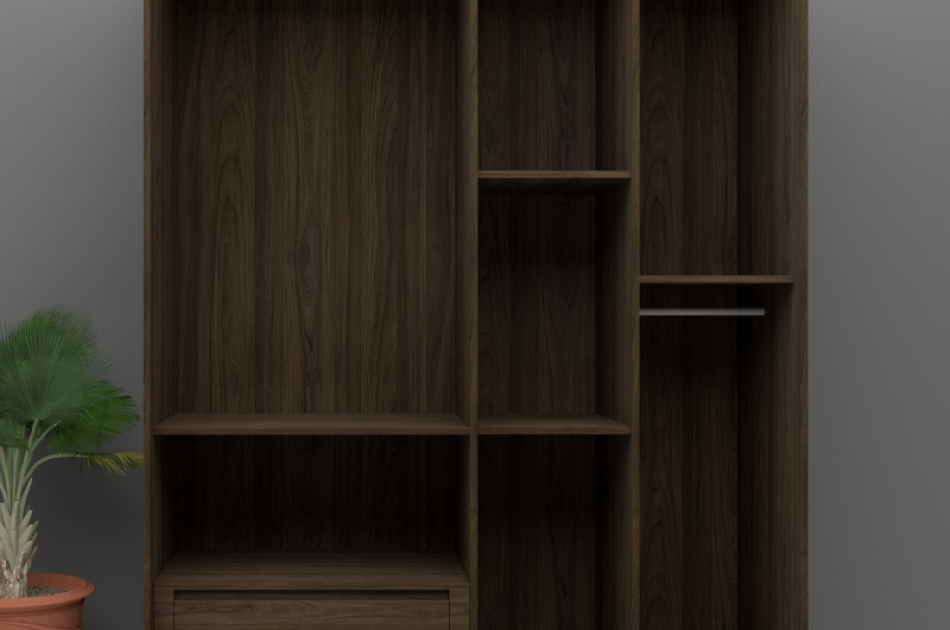 Tủ Quần Áo Gia Đình 4 Cửa Hiện Đại TAKL- 026