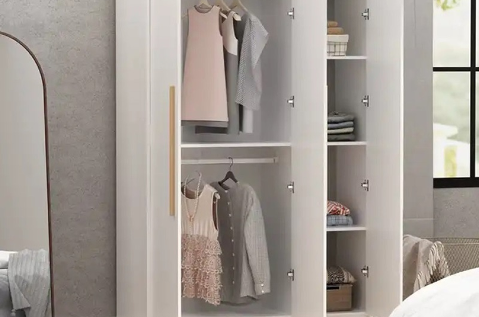 Tủ Quần Áo 3 Cánh Gỗ Công Nghiệp -KL041