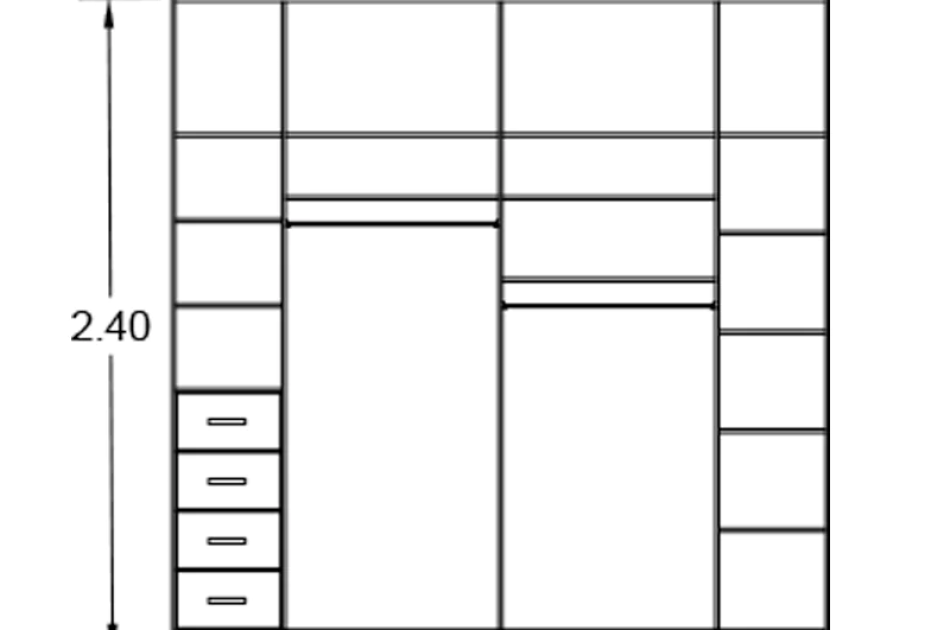 Tủ Quần Áo Hiện Đại-TAKL09