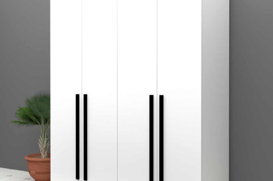 Tủ Quần Áo Gia Đình 4 Cửa Hiện Đại TAKL- 027