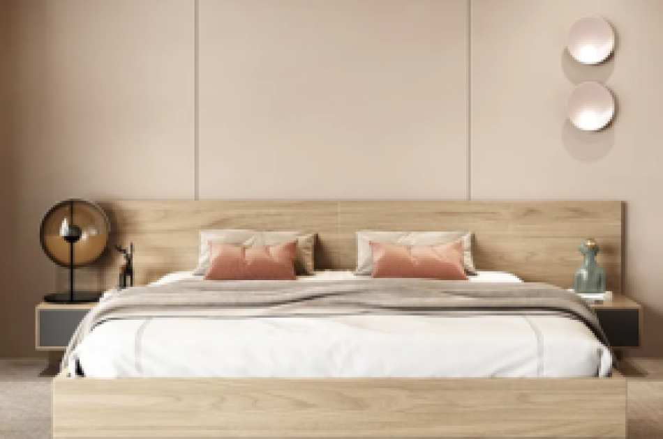 Giường Ngủ Đẹp Gia Đình Hiện Đại GNKL-026