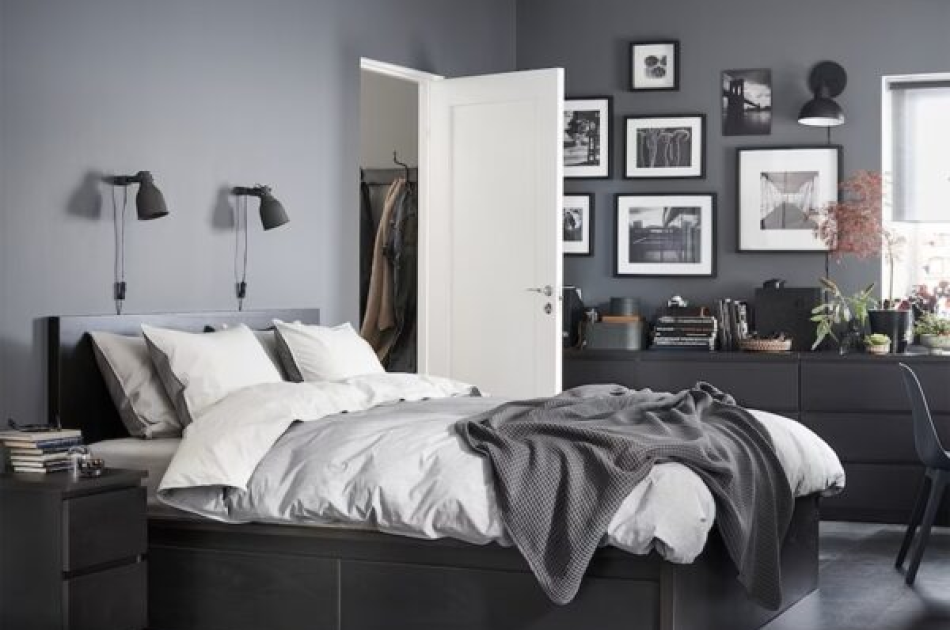 Giường Ngủ Đôi Gỗ Công Nghiệp Hiện Đại GNKL-025