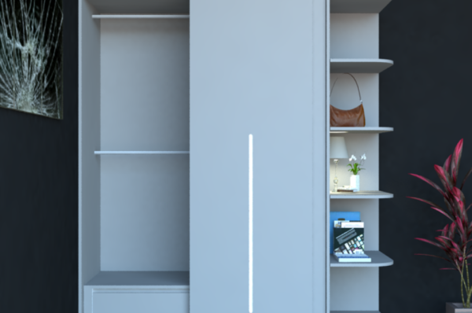 Tủ Quần Áo Cửa Lùa Thiết Kế Hiện Đại TAKL-030