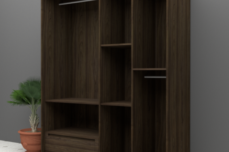 Tủ Quần Áo Gia Đình 4 Cửa Hiện Đại TAKL- 026