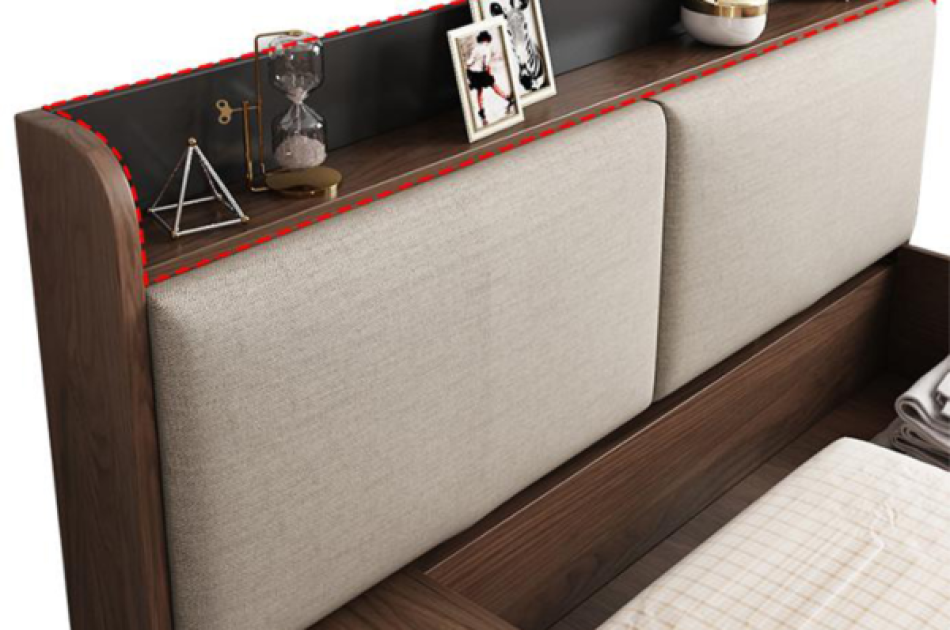 Giường Ngủ Gỗ Công Nghiệp GNKL-003