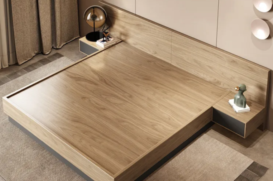 Giường Ngủ Đẹp Gia Đình Hiện Đại GNKL-026